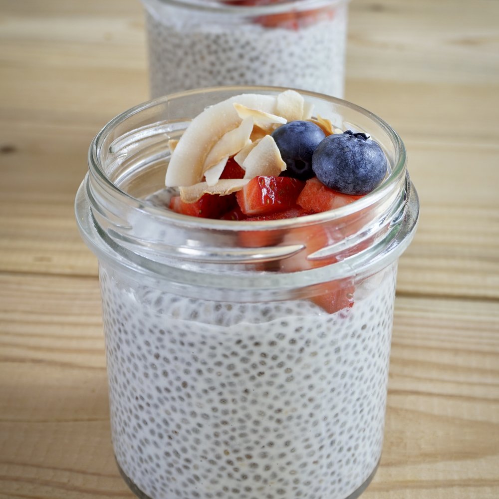 Chia Pudding with Berries