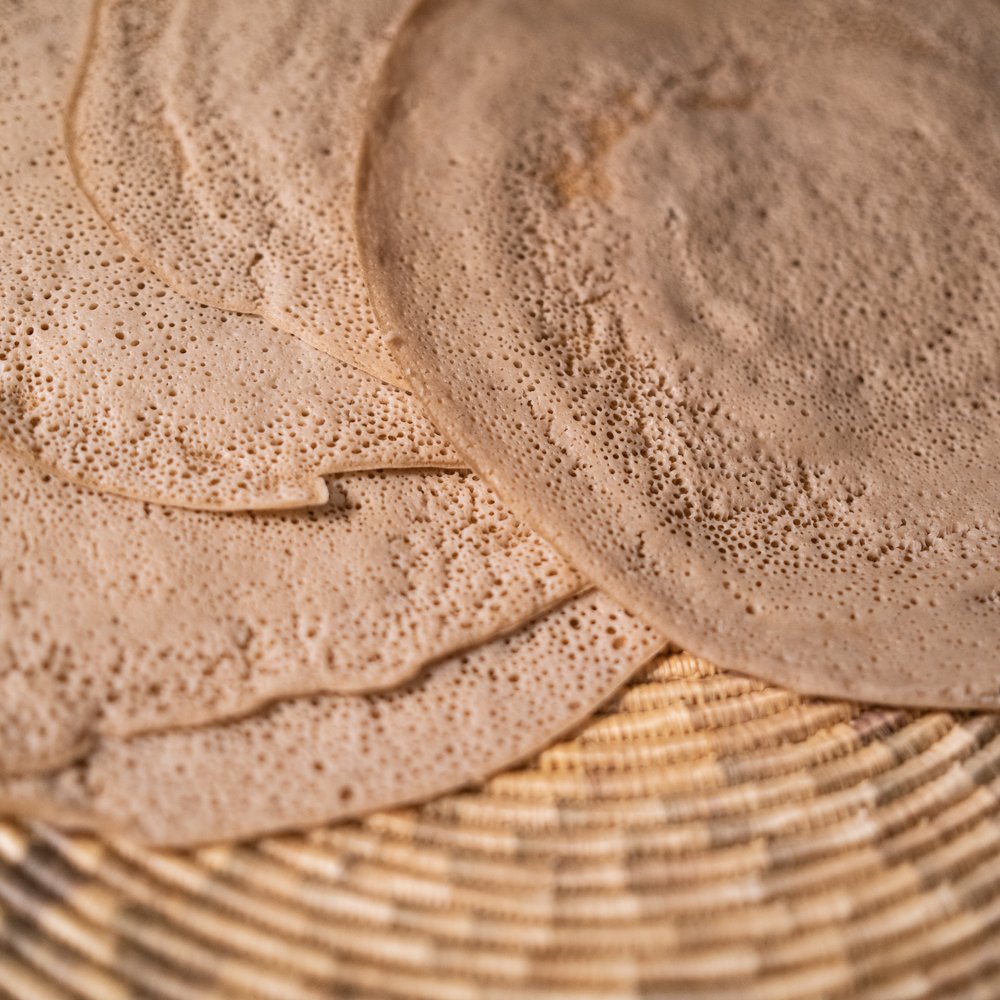 Injera (Teff Flatbread)