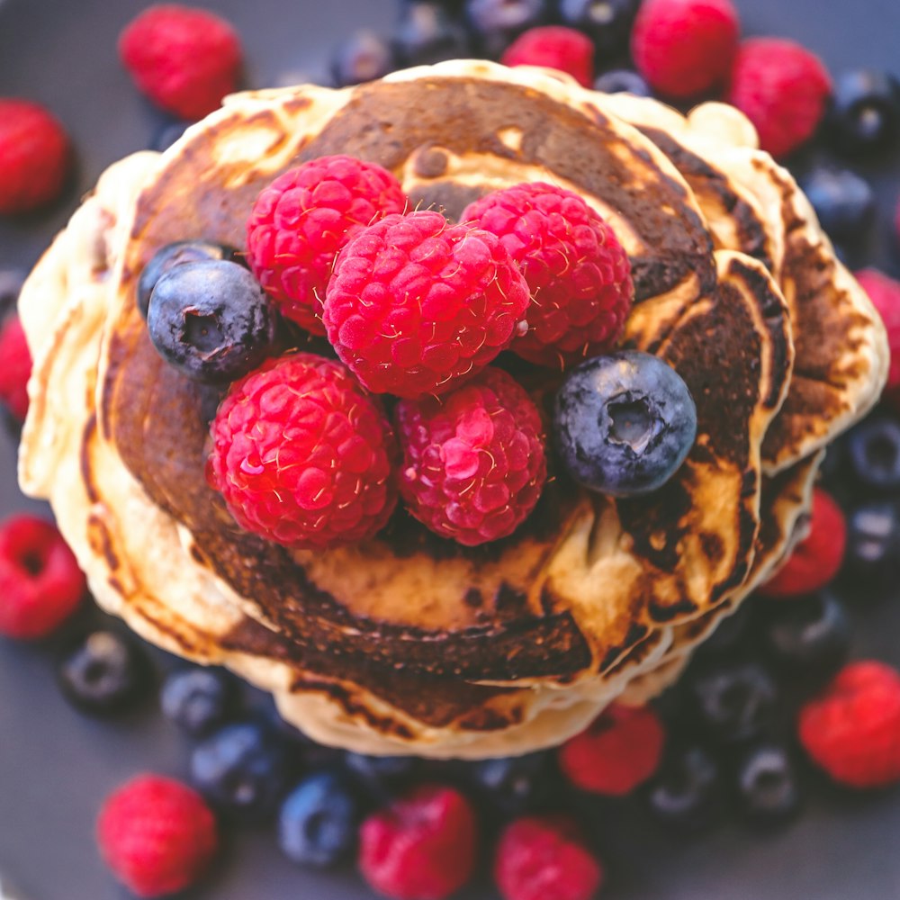 Oat Flour Pancake with Berries